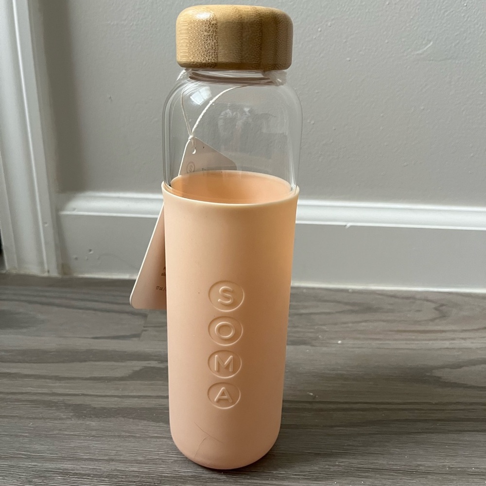 Soma 17 oz. Glass Water Bottle